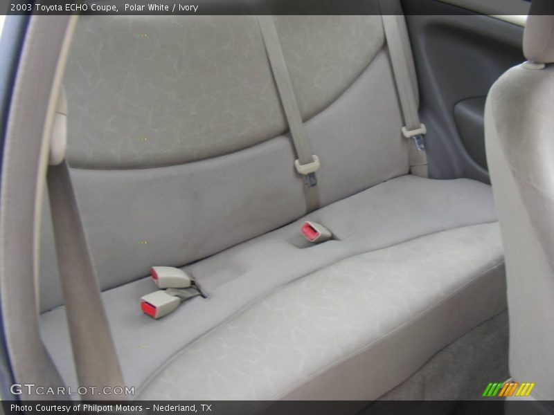 Polar White / Ivory 2003 Toyota ECHO Coupe