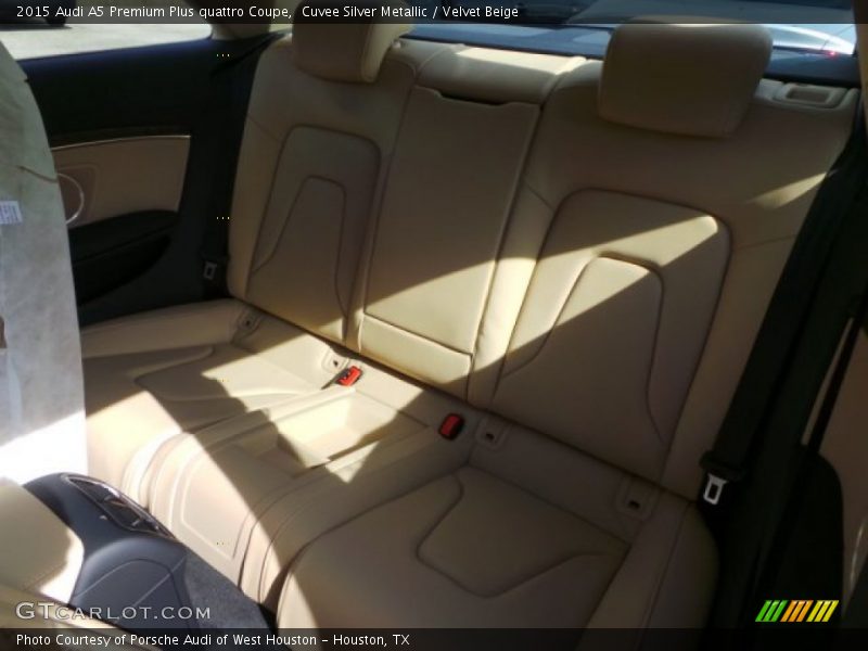 Cuvee Silver Metallic / Velvet Beige 2015 Audi A5 Premium Plus quattro Coupe