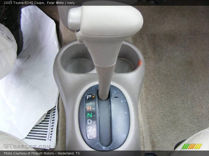 Polar White / Ivory 2003 Toyota ECHO Coupe