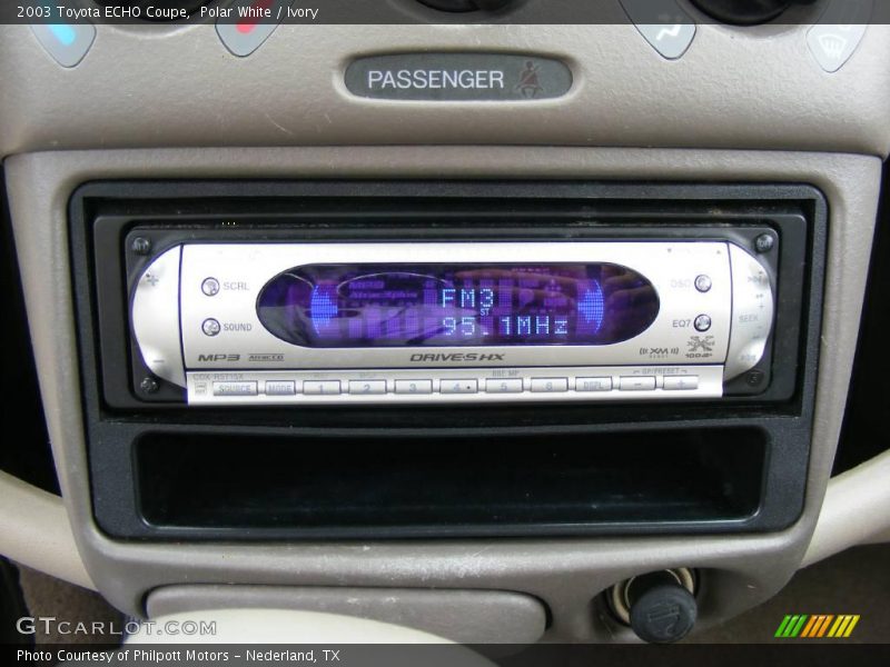Polar White / Ivory 2003 Toyota ECHO Coupe