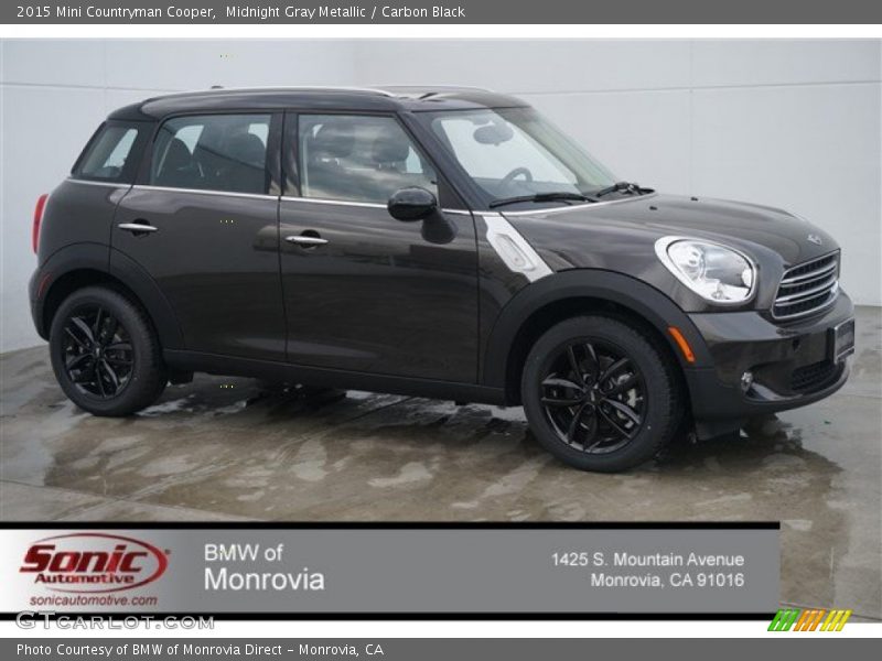 Midnight Gray Metallic / Carbon Black 2015 Mini Countryman Cooper