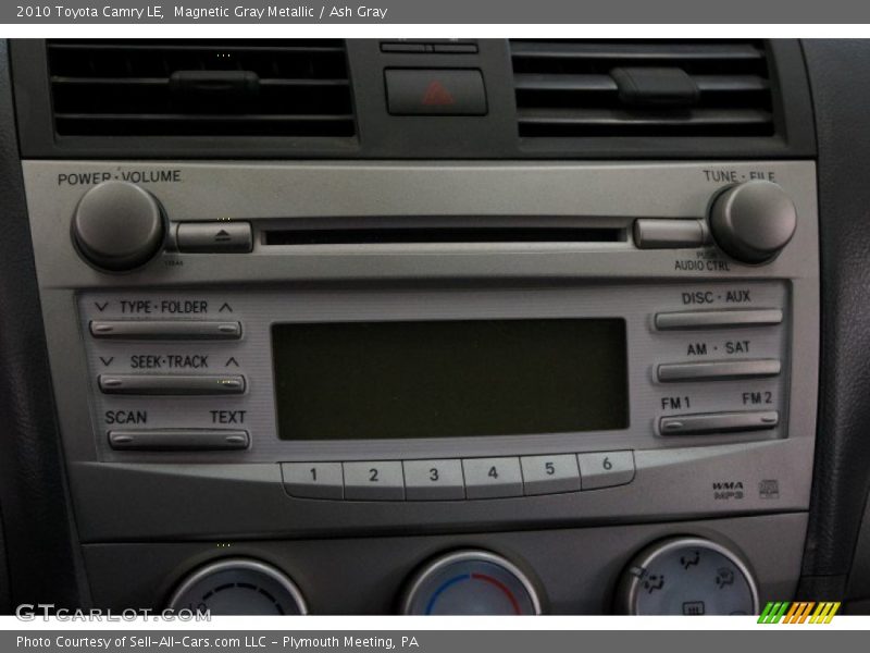 Magnetic Gray Metallic / Ash Gray 2010 Toyota Camry LE