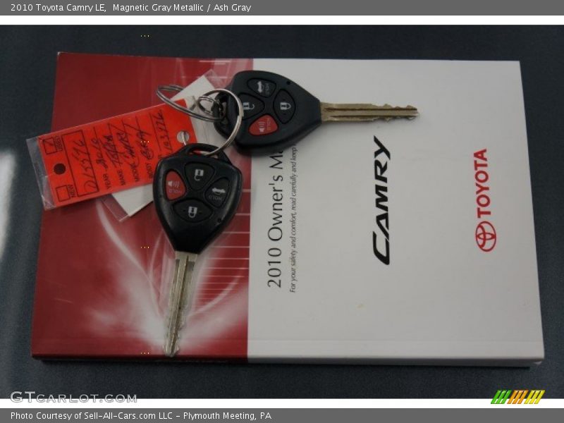 Magnetic Gray Metallic / Ash Gray 2010 Toyota Camry LE