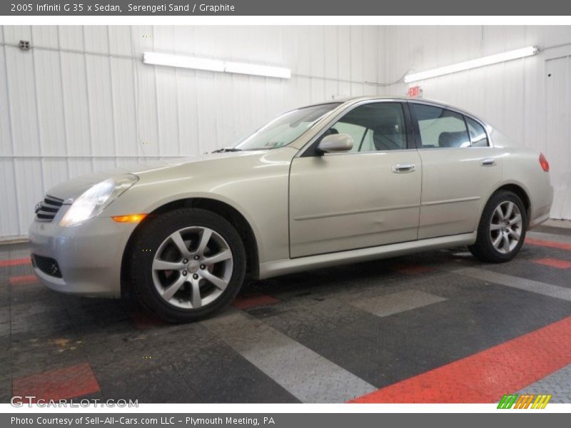 Serengeti Sand / Graphite 2005 Infiniti G 35 x Sedan