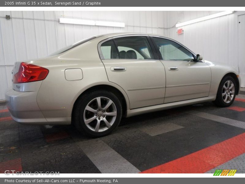 Serengeti Sand / Graphite 2005 Infiniti G 35 x Sedan