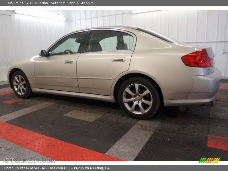 Serengeti Sand / Graphite 2005 Infiniti G 35 x Sedan