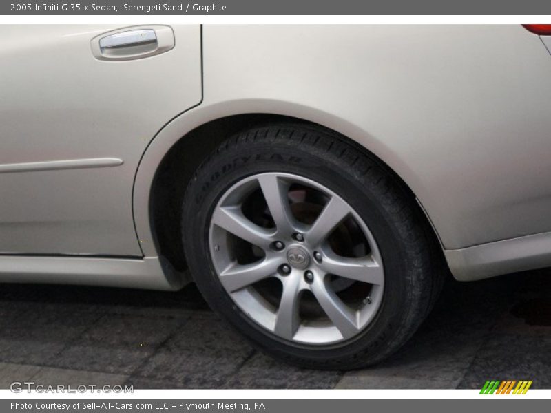 Serengeti Sand / Graphite 2005 Infiniti G 35 x Sedan
