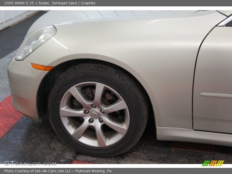 Serengeti Sand / Graphite 2005 Infiniti G 35 x Sedan