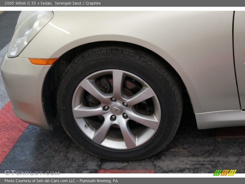 Serengeti Sand / Graphite 2005 Infiniti G 35 x Sedan