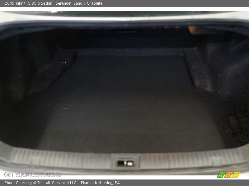 Serengeti Sand / Graphite 2005 Infiniti G 35 x Sedan