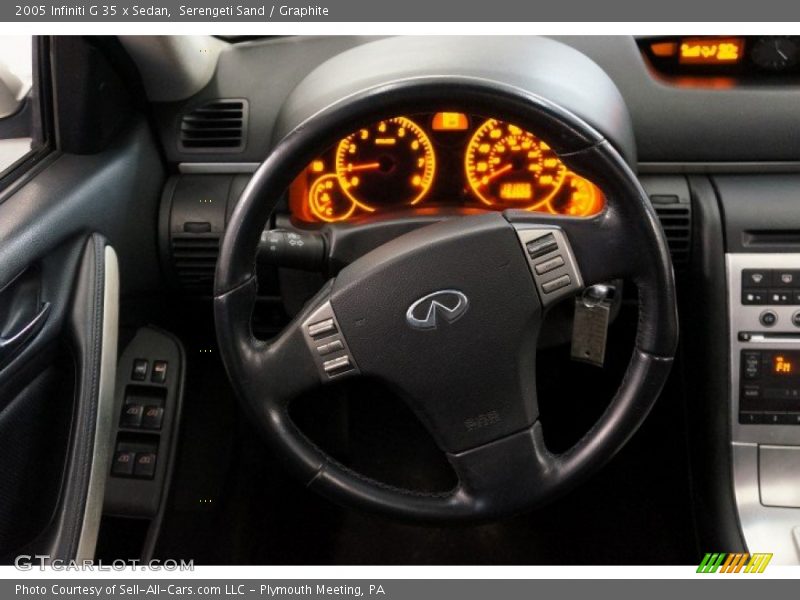 Serengeti Sand / Graphite 2005 Infiniti G 35 x Sedan
