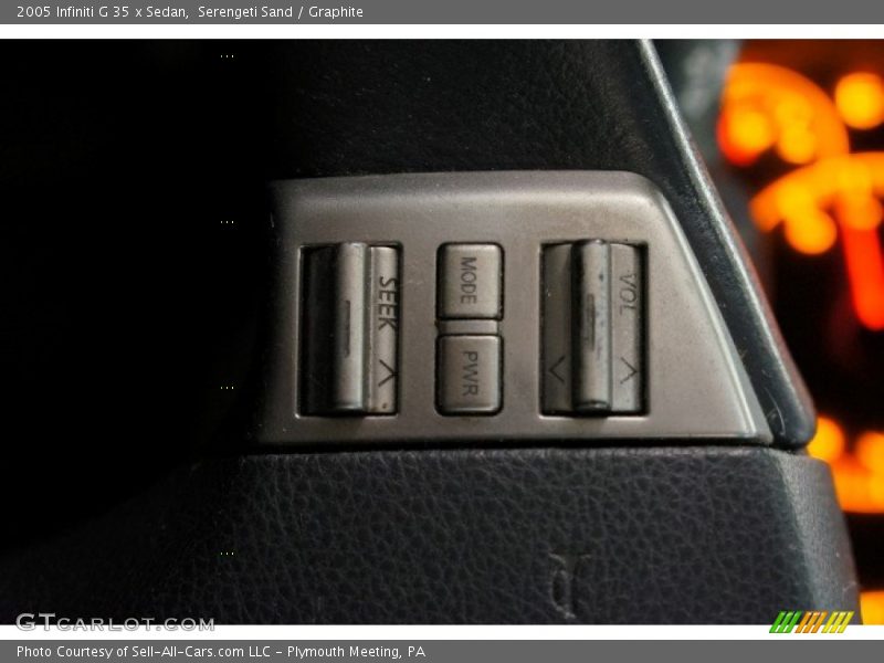 Serengeti Sand / Graphite 2005 Infiniti G 35 x Sedan