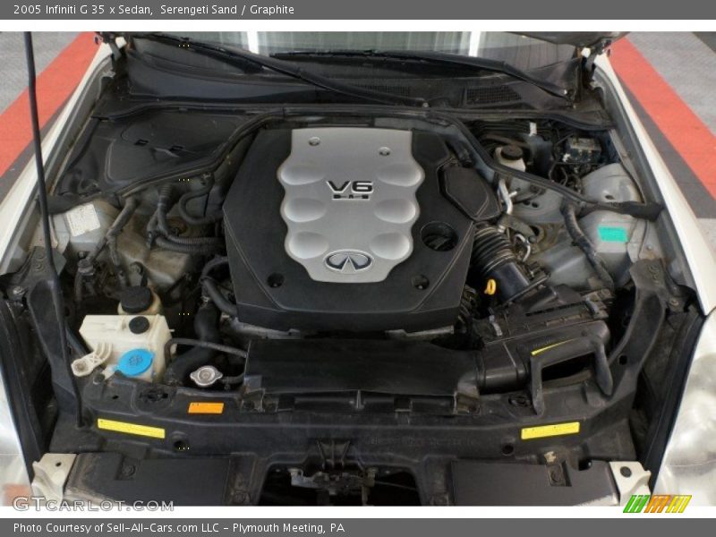 Serengeti Sand / Graphite 2005 Infiniti G 35 x Sedan