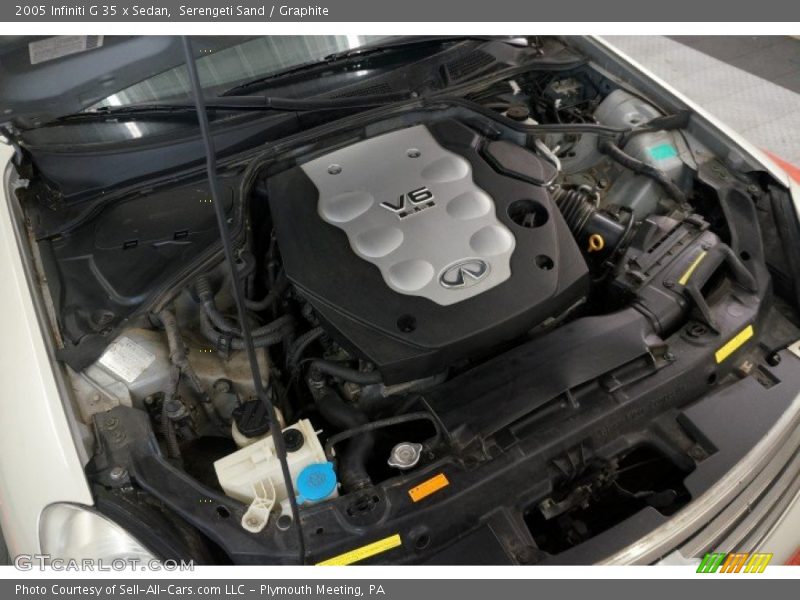 Serengeti Sand / Graphite 2005 Infiniti G 35 x Sedan