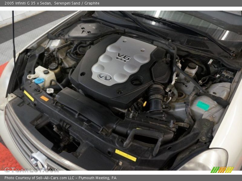 Serengeti Sand / Graphite 2005 Infiniti G 35 x Sedan