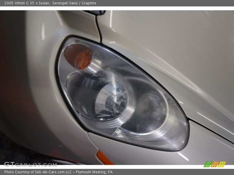 Serengeti Sand / Graphite 2005 Infiniti G 35 x Sedan