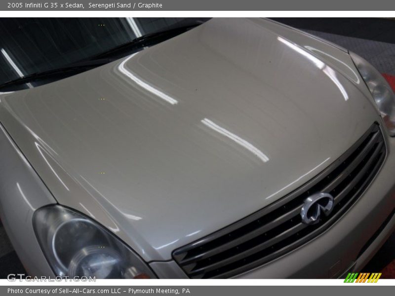 Serengeti Sand / Graphite 2005 Infiniti G 35 x Sedan