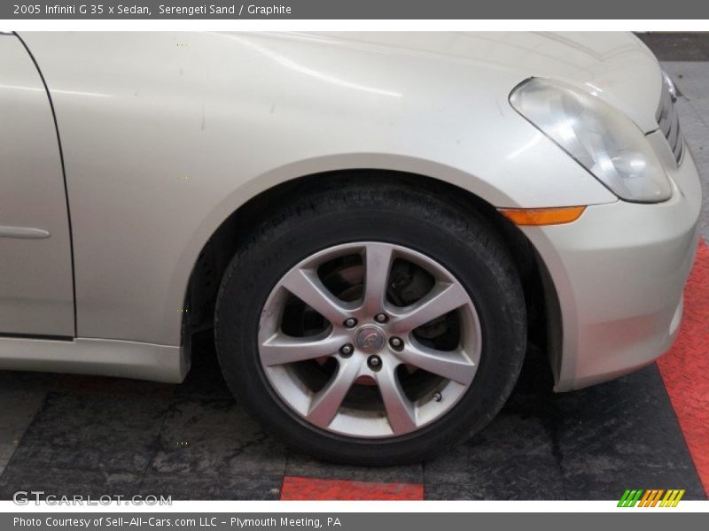 Serengeti Sand / Graphite 2005 Infiniti G 35 x Sedan