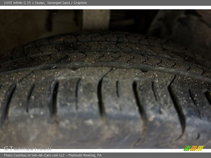 Serengeti Sand / Graphite 2005 Infiniti G 35 x Sedan