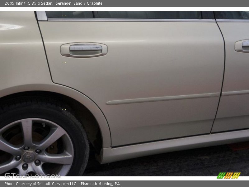 Serengeti Sand / Graphite 2005 Infiniti G 35 x Sedan