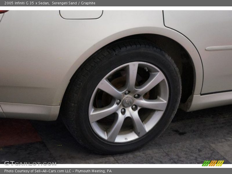 Serengeti Sand / Graphite 2005 Infiniti G 35 x Sedan