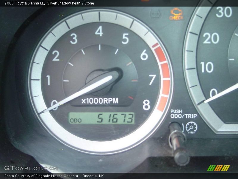 Silver Shadow Pearl / Stone 2005 Toyota Sienna LE