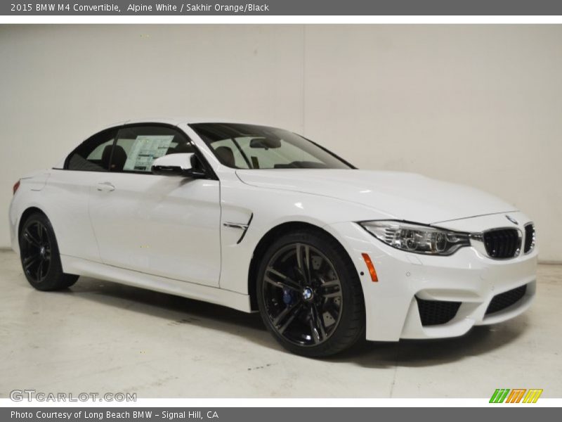 Front 3/4 View of 2015 M4 Convertible