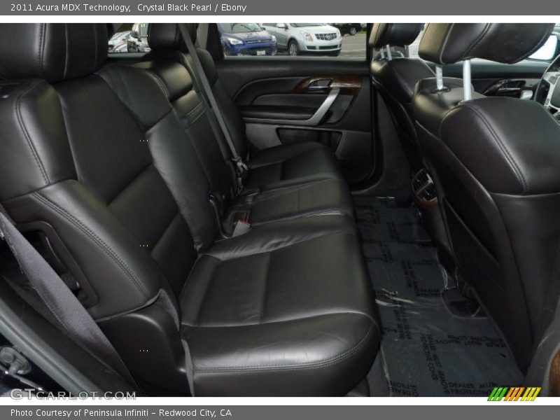 Crystal Black Pearl / Ebony 2011 Acura MDX Technology