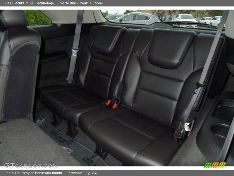 Crystal Black Pearl / Ebony 2011 Acura MDX Technology
