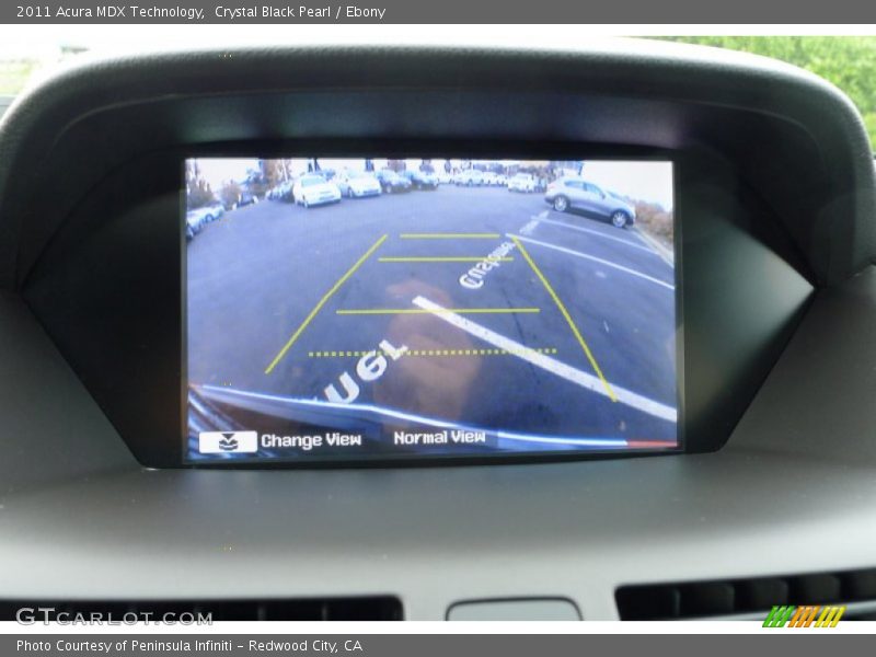 Crystal Black Pearl / Ebony 2011 Acura MDX Technology