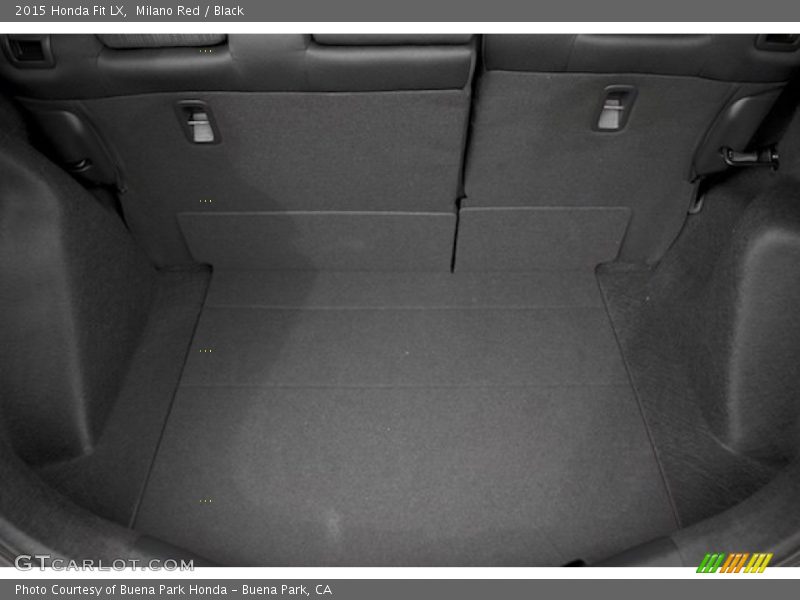 Milano Red / Black 2015 Honda Fit LX