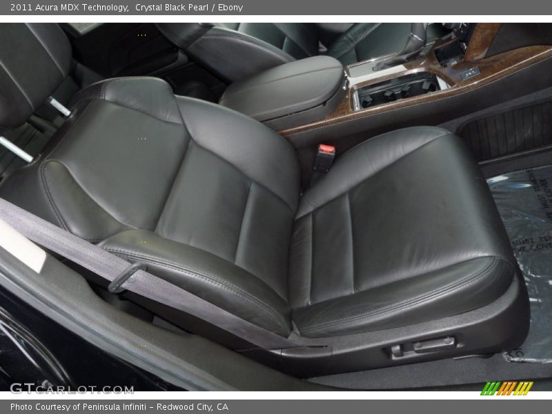 Crystal Black Pearl / Ebony 2011 Acura MDX Technology