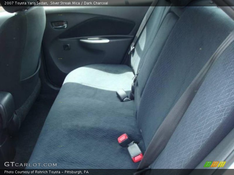 Silver Streak Mica / Dark Charcoal 2007 Toyota Yaris Sedan