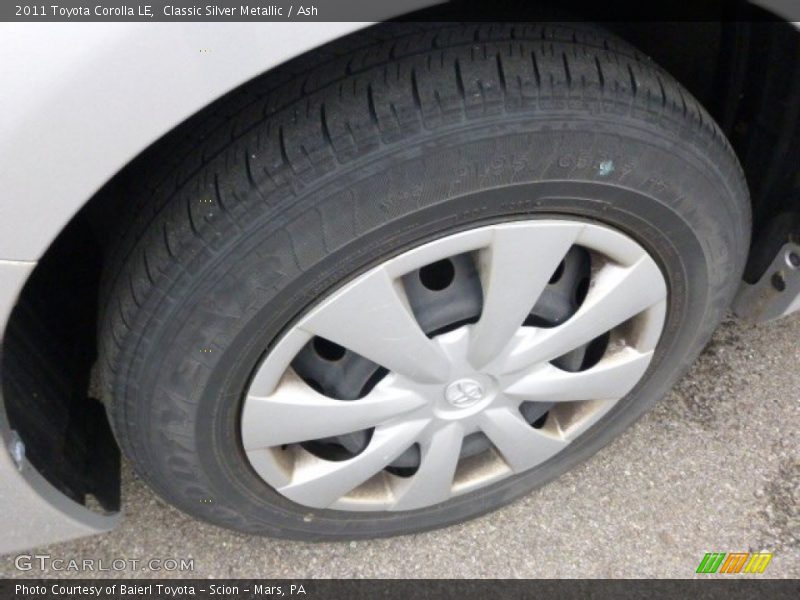 Classic Silver Metallic / Ash 2011 Toyota Corolla LE