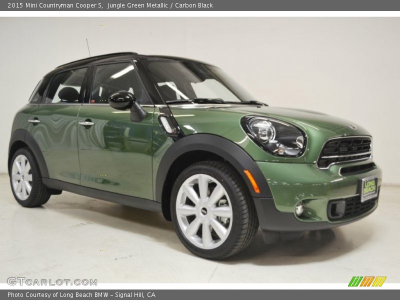 Jungle Green Metallic / Carbon Black 2015 Mini Countryman Cooper S