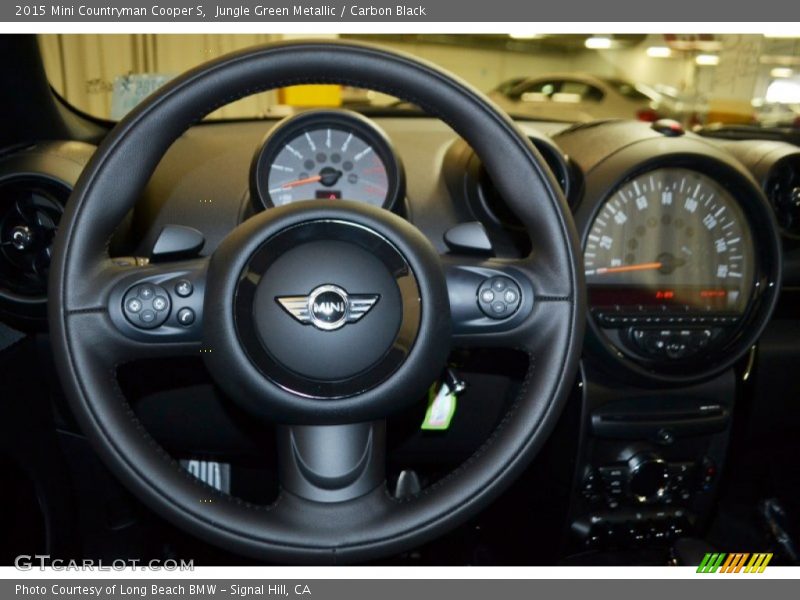 Jungle Green Metallic / Carbon Black 2015 Mini Countryman Cooper S
