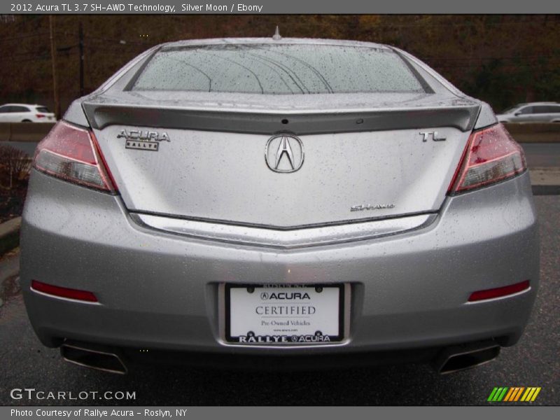 Silver Moon / Ebony 2012 Acura TL 3.7 SH-AWD Technology