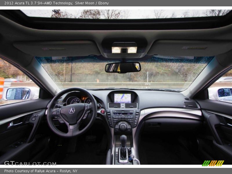 Silver Moon / Ebony 2012 Acura TL 3.7 SH-AWD Technology