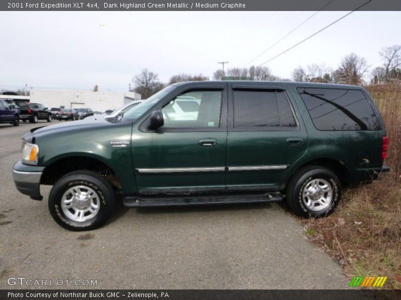  2001 Expedition XLT 4x4 Dark Highland Green Metallic