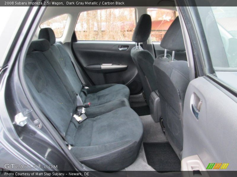 Dark Gray Metallic / Carbon Black 2008 Subaru Impreza 2.5i Wagon