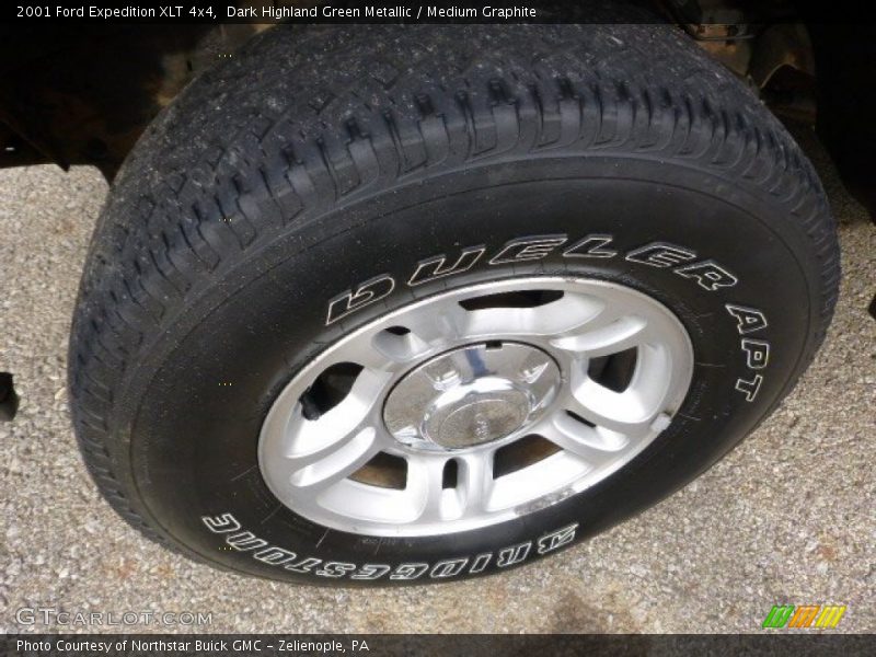 Dark Highland Green Metallic / Medium Graphite 2001 Ford Expedition XLT 4x4