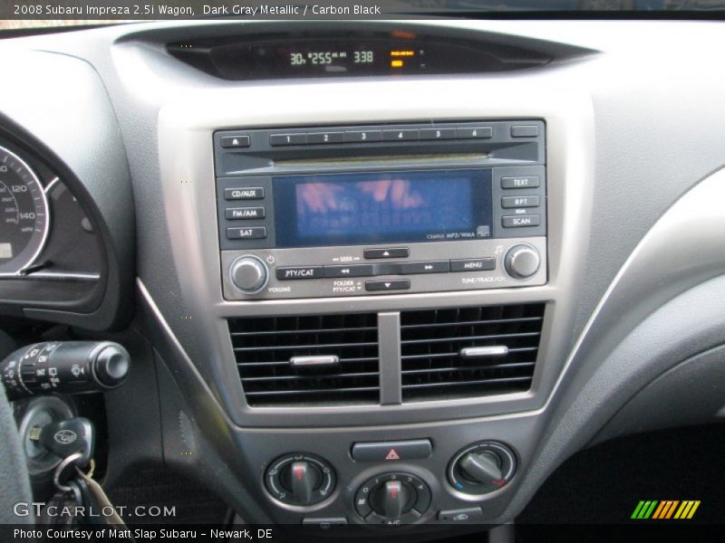 Dark Gray Metallic / Carbon Black 2008 Subaru Impreza 2.5i Wagon