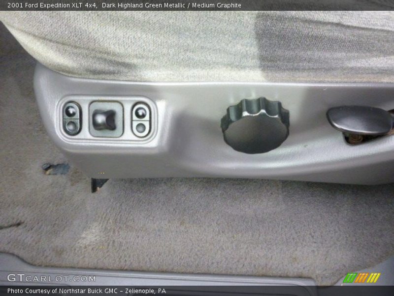 Dark Highland Green Metallic / Medium Graphite 2001 Ford Expedition XLT 4x4