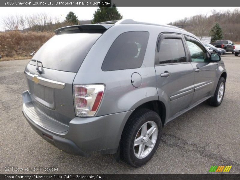 Dark Silver Metallic / Light Gray 2005 Chevrolet Equinox LT