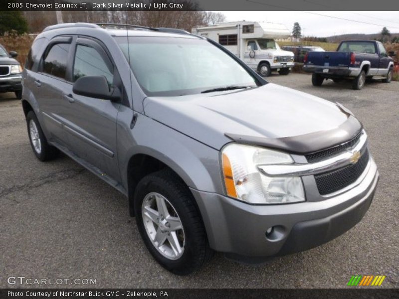Dark Silver Metallic / Light Gray 2005 Chevrolet Equinox LT