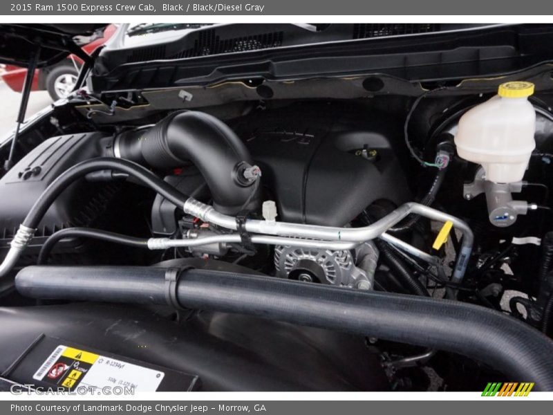 Black / Black/Diesel Gray 2015 Ram 1500 Express Crew Cab