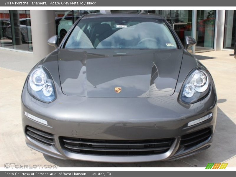 Agate Grey Metallic / Black 2014 Porsche Panamera