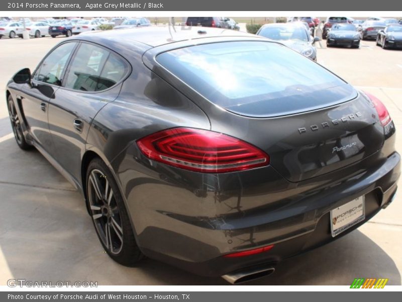 Agate Grey Metallic / Black 2014 Porsche Panamera