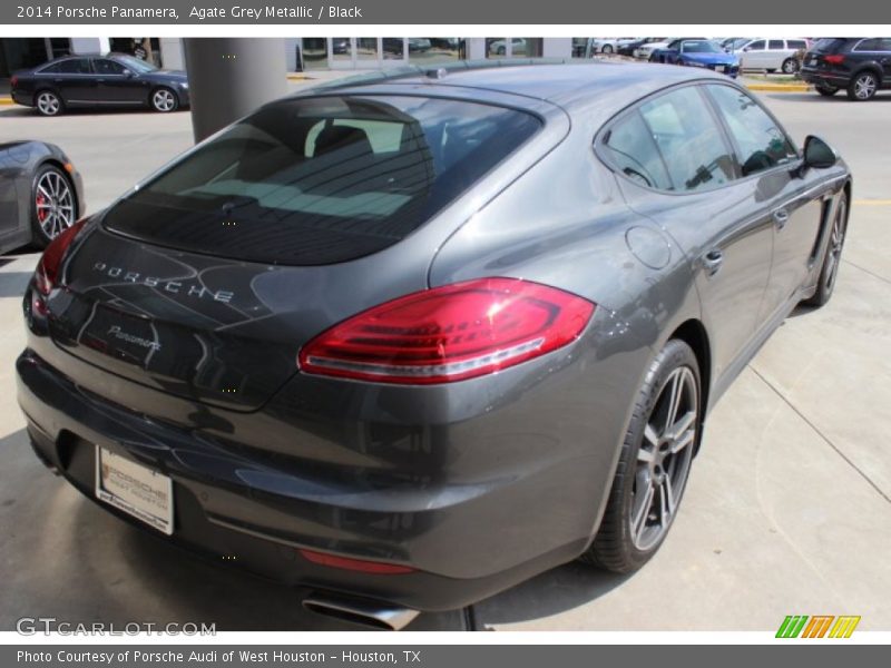 Agate Grey Metallic / Black 2014 Porsche Panamera