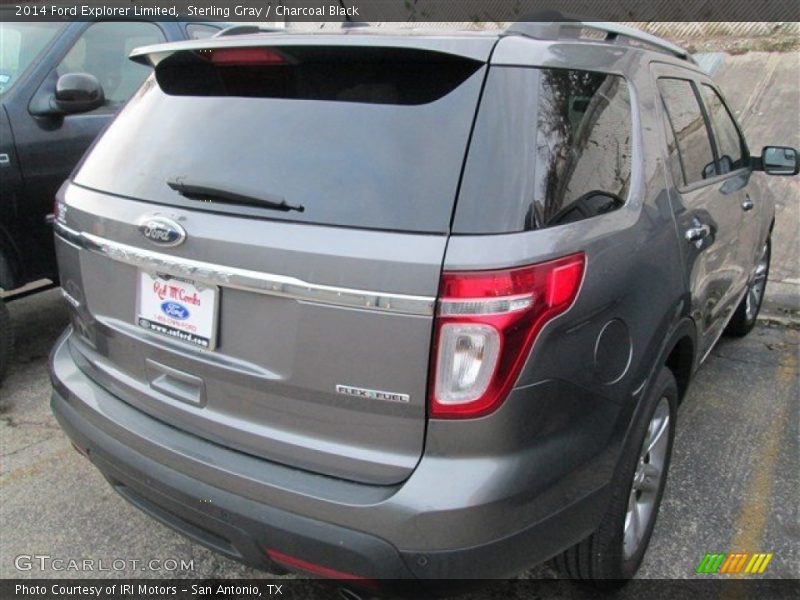 Sterling Gray / Charcoal Black 2014 Ford Explorer Limited
